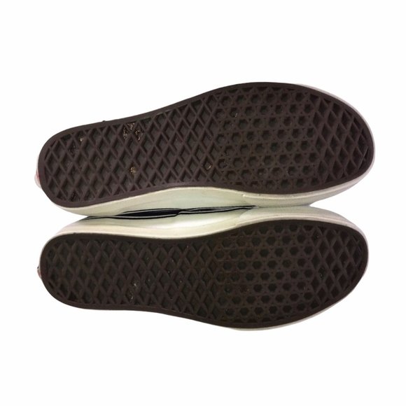 Vans Off the Wall Black Denim Retro Fashion Sneakers Shoes Men’s 5 Women’s 6.5 - Picture 7 of 8